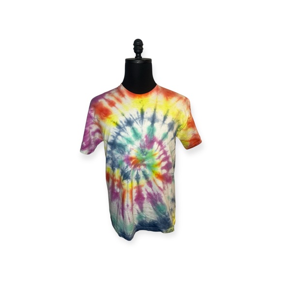 Hanes Other - Multi-Colored Tie Dye Cotton Tshirt Hanes Tagless Adult Size Medium